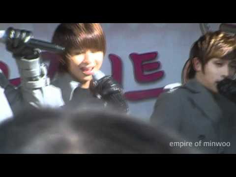 [FANCAM] 110115 Minwoo My Only Wish