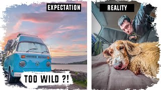 BLOWN AWAY on the WILD ATLANTIC WAY // Van Life Ireland Ep 2