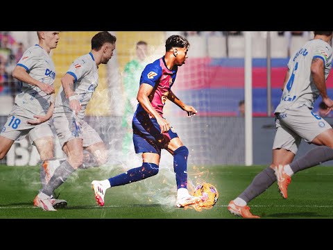 ¡Los MEJORES REGATES de LAMINE YAMAL! 🎩