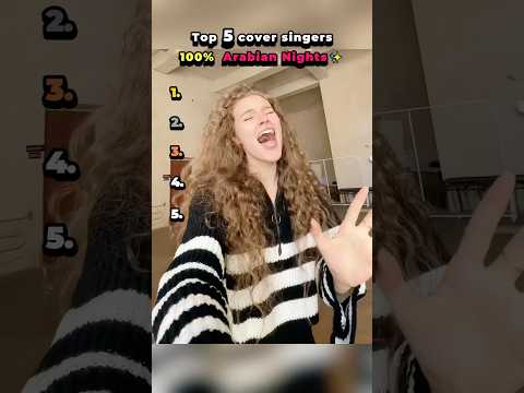 100% Arabian Nights #ArabianNights #cover #singer #music #song