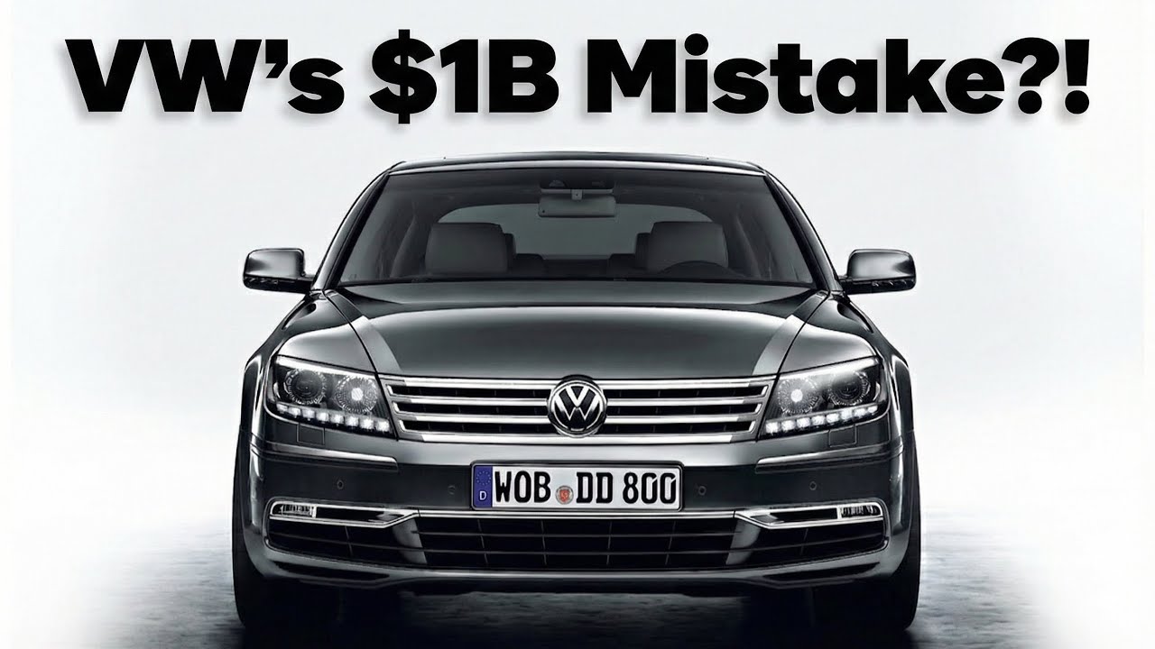 VW’s $1 Billion Mistake?! The Phaeton Story