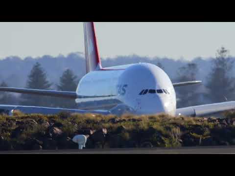 Qantas QF1 Sydney-Singapore | VH-OQH