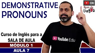 Pronomes Demonstrativos Em Ingles Exercicios