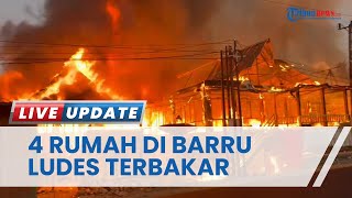 Rumah Panggung di Sulsel Ludes Terbakar, Diduga Terjadi Imbas Arus Pendek Listrik & Tewaskan 1 Anak