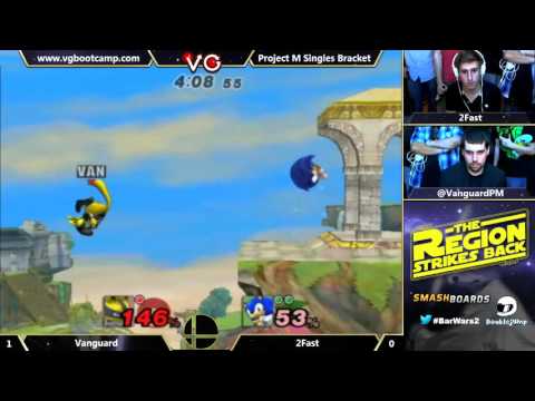 Bar Wars 2 - Vanguard (Lucario) vs. 2Fast (Sonic)