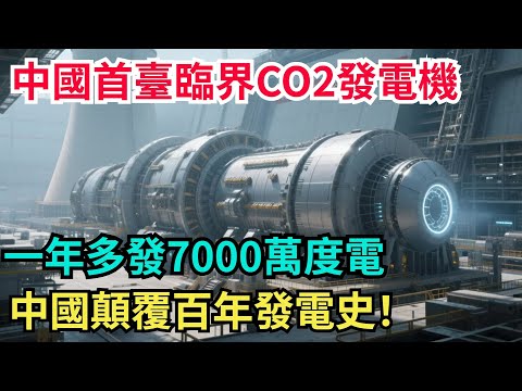 中國首台超臨界CO2發電機，壹年多發7000萬度電！中國顛覆百年發電史！【焦點巨構】#中國#熱點#大國重器 #中國制造#科技#芯片#中國光子芯片突破