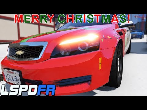 GTA 5: LSPDFR #110 - Merry Christmas (2013 Chevrolet Caprice)