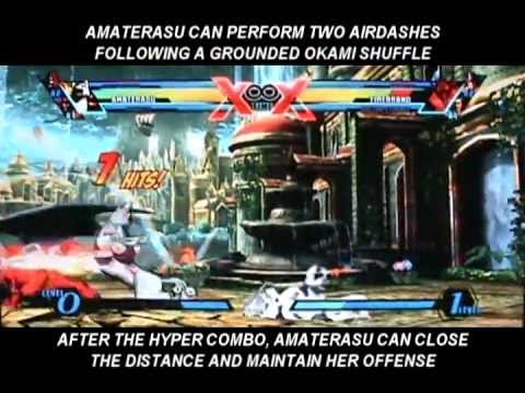 UMVC3 Amaterasu Double Airdash