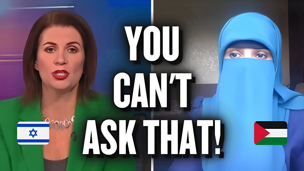 Palestinian Journalist Visibly TRIGGERED When Asked About October 7th!