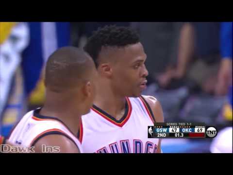 Russell Westbrook Full Highlights 2016 WCF Game 3 vs Warriors   30 Pts, 12 Assists, 8 Rebs!
