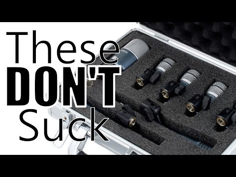 Complete Drum Mic Kit for $266  - TBone DC4000