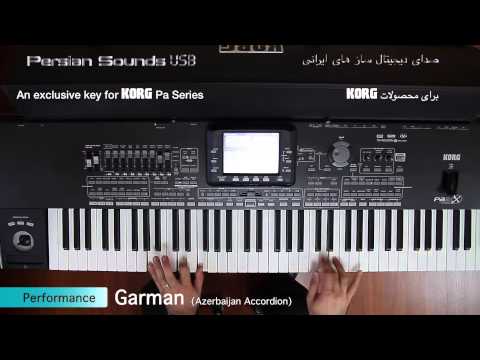 KORG Pa Persian Sounds USB - Garman