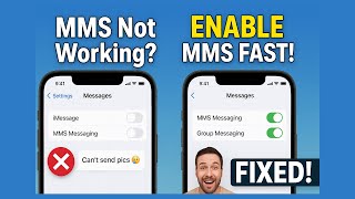 How to Enable MMS on iPhone 16/ iPhone 17 | 3 Things to Check if MMS is Not Working