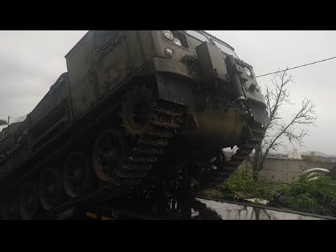 steep loading ATS-59G (T-55 tank chassis)