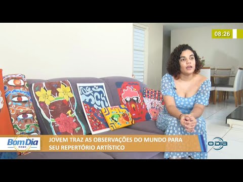 Jovem traz as observações do mundo para seu repertório artístico 20 01 2022