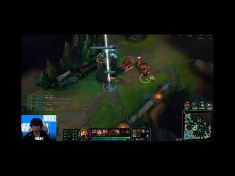 Proview Faker Azir teleport and dodge Ezreal R - T1 vs DFM