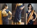 How To Drape Saree In 5 Minutes 5 मिनट में साडी पहनने का तर�
