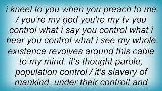 Strung Out - Population Control Lyrics