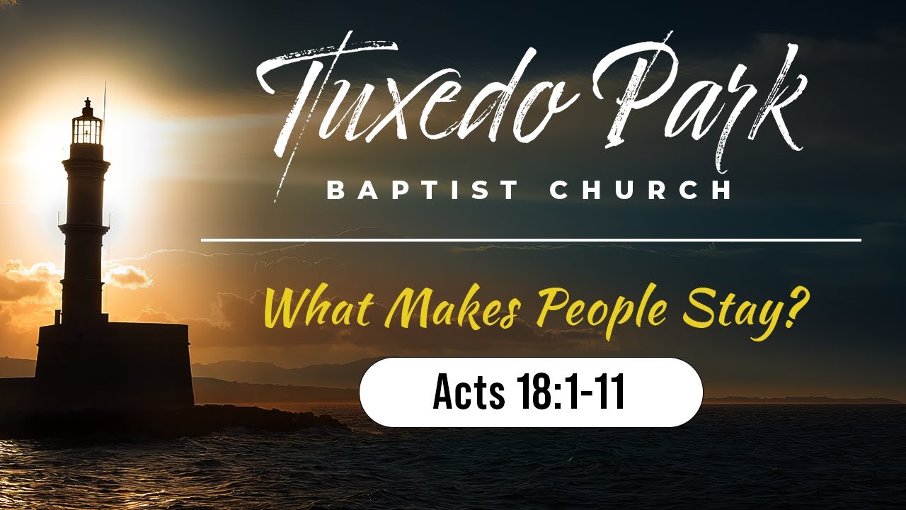 What Makes People Stay? | Rev.Dr. Michael Friday