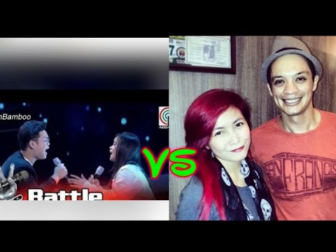 Jem and jouie ann vs bamboo and yeng PAGIBIG/MASAYA mushup