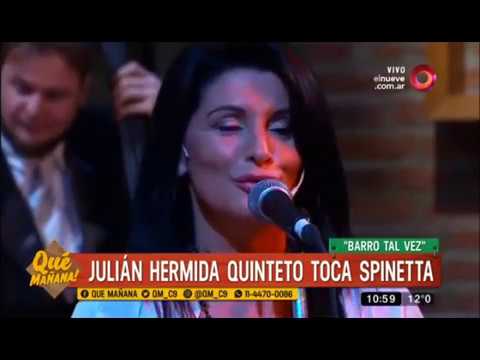 Alicia Vignola con Julián Hermida - Barro tal vez (Vivo) | ¡Qué MAÑANA! por Canal 9