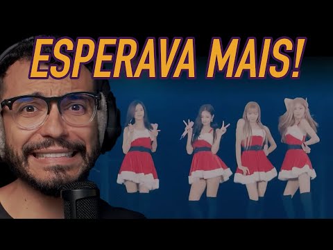 PROFESSOR de CANTO reage ao BLACKPINK cantando MEDLEY de NATAL e SE DECEPCIONA com VOCAIS RUINS