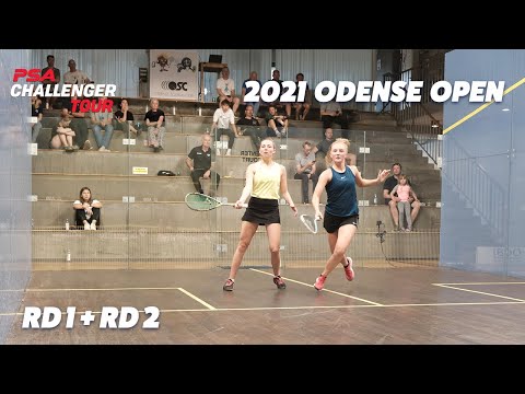 Squash: Odense Open 2021 - World Champs Qualifier - Rd 1 & 2