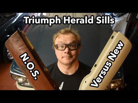 Adjusting the Sills to Fit - NOS Versus New | 1970 Triumph Herald 13/60 | Part 15