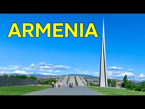 ARMENIA Tsitsernakaberd Armenian Genocide Memorial Complex