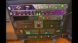 Video thumbnail for Apogee PSX-100 AD DA Converter Apogee BIG BEN Word Clock Deep House Akai s-5000 by Futago Sounds