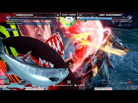 Soul Calibur 6 @ NLBC Online #8 - DDRMuchacho vs LMNY DukeTremont [4K/60fps]