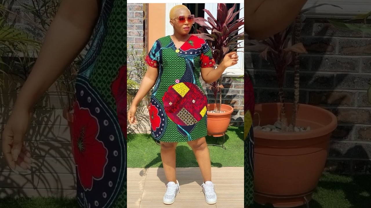 Ankara short gown styles #fashiontrends #africandressstyles #africanfashionstyles #womensclothing