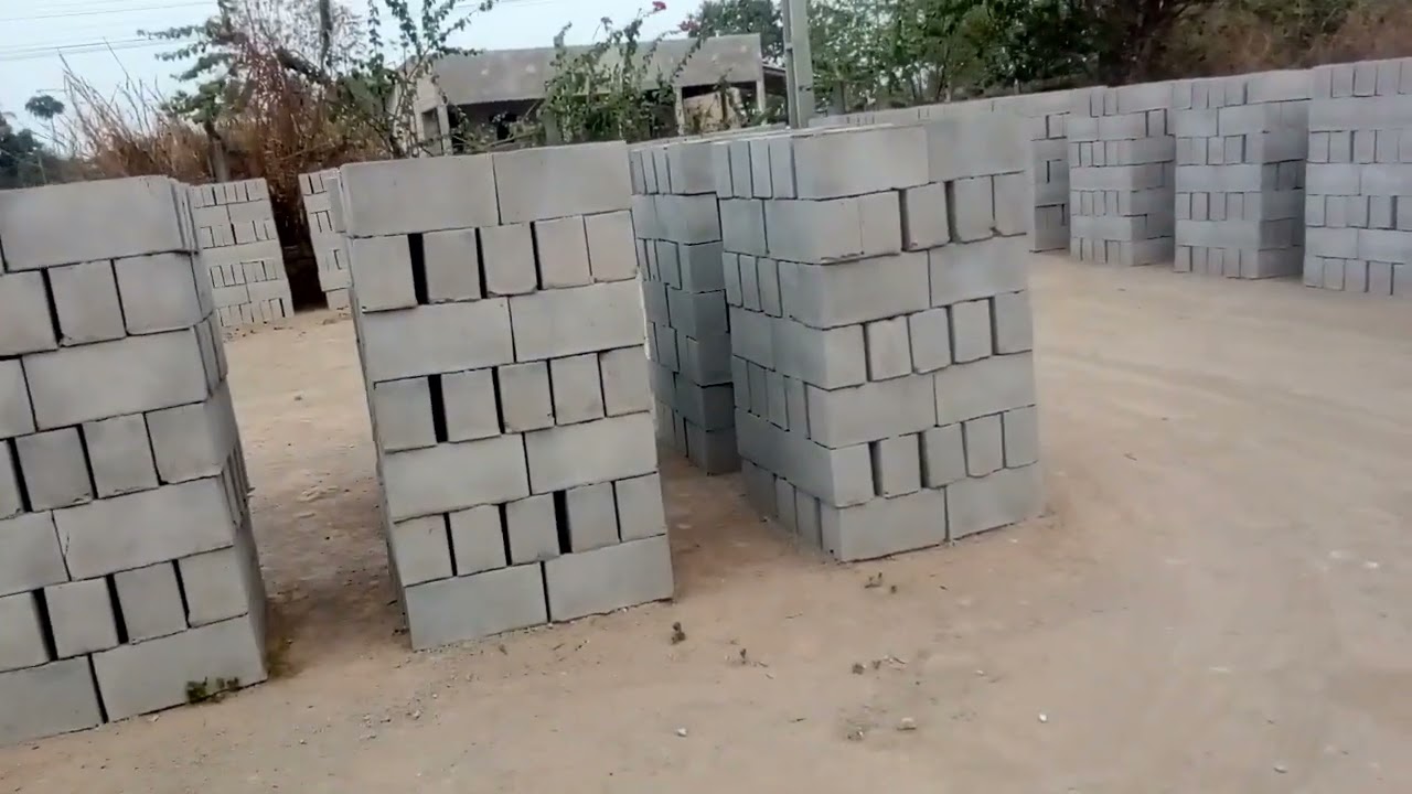 casa feita com blocos de 14 vedação