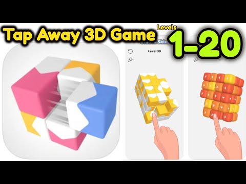 Tap Away 3D Game All Levels 1 - 20 Gameplay Walkthrough | (IOS - Android) - YouTube
