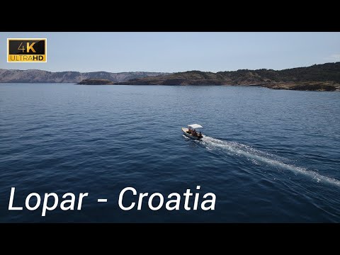 Beaches of Lopar - Cinematic Rab Island, Croatia - 4K Drone Footage