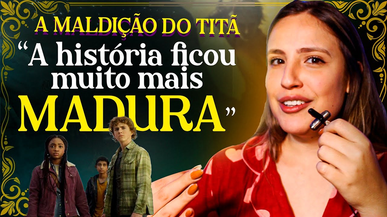 PERCY JACKSON E A MALDIÇÃO DO TITÃ: lendo pela primeira vez - Vlog de Leitura com Spoilers