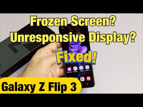 Galaxy Z Flip 3 How to Insert SIM Card Check Mobile Settings