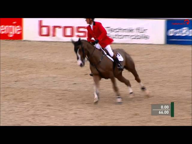 Father of this implanted embryo is the CSI 1.60m jumping stallion Aganix du Seigneur with rider Jos Lansink.