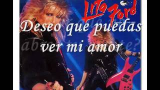 Lita ford Dancin&#39; on the Edge subtitulado (lyrics)