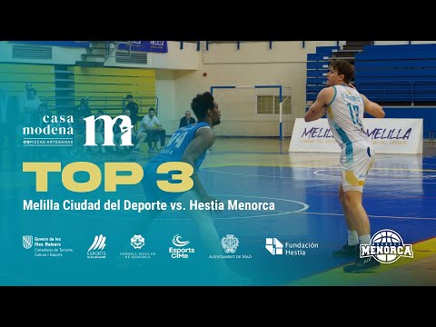 🔝 𝑻𝑶𝑷 𝟑 𝑪𝒂𝒔𝒂 𝑴𝒐𝒅𝒆𝒏𝒂 | 𝐉𝟐𝟗 𝐋𝐄𝐁 𝐎𝐫𝐨 𝟐𝟑/𝟐𝟒: Melilla Ciudad del Deporte 74-92 Hestia Menorca