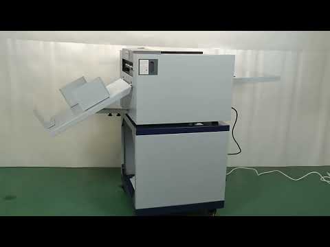 NC-350A Automatic Book Cover Spine Digital Paper Perforating and Creasing Machine With Auto Feeding