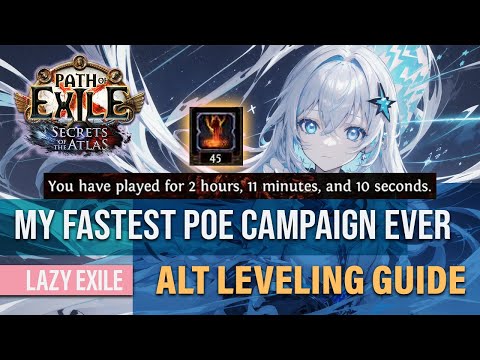 [PoE 3.26] My 3 Best One-Button Alt Leveling Setup for ALL CLASSES | Full Build Guide & Detail POB