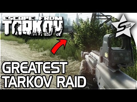 EPIC ESCAPE FROM TARKOV RAID, Too Much Action!! - Customs Raid Part 1 - Escape From Tarkov Gameplay