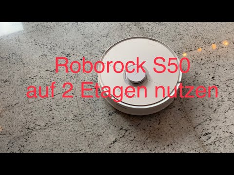 Xiaomi Roborock S50 Saug und Wischroboter mit 2 Etagen anlegen