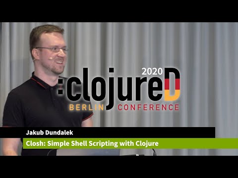 clojureD 2020: "Shell Scripting Made Simple with Clojure" by Jakub Dundalek