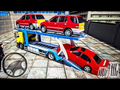 US Police Car Transport: Cargo Truck Simulator - Android GamePlay