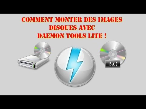 comment monter image avec daemon tools