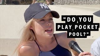 Asking GIRLS if they MASTURBATE! | Beach interviews