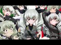 Girls und Panzer but only with Anchovy