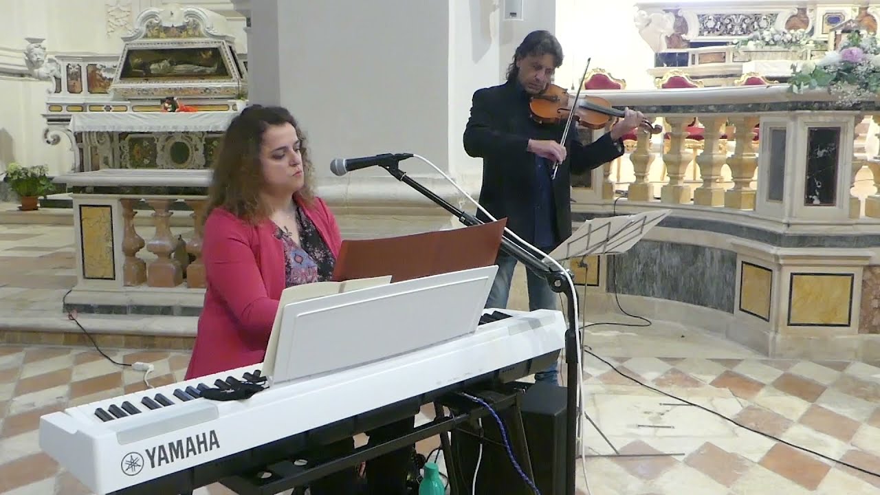 Ingresso sposa | Canone di Pachelbel | Pianoforte e violino | Musica sacra per matrimoni in Abruzzo